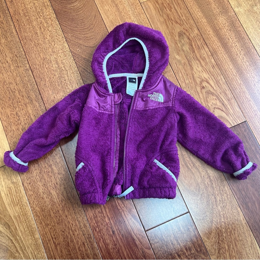 The North Face coat in purple- Toddler 2T/2B